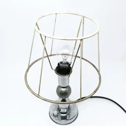 Industrielle Art Deco Tischlampe, Belgien, 1970er