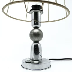 Industrielle Art Deco Tischlampe, Belgien, 1970er