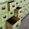 Industrieller Apothekerschrank mit Schubladen, 1930er