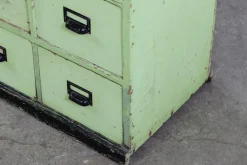 Industrieller Apothekerschrank mit Schubladen, 1930er