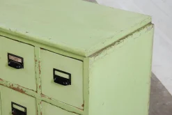 Industrieller Apothekerschrank mit Schubladen, 1930er