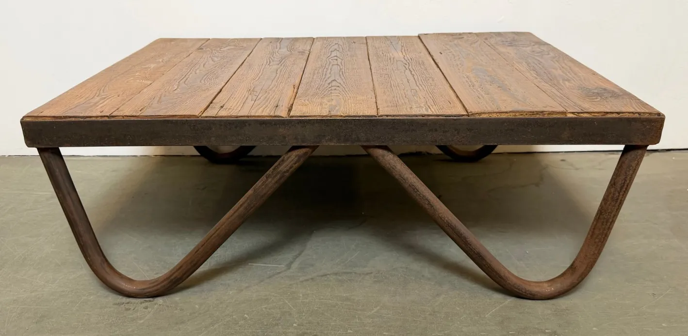 Industrieller Vintage Couchtisch, 1960er