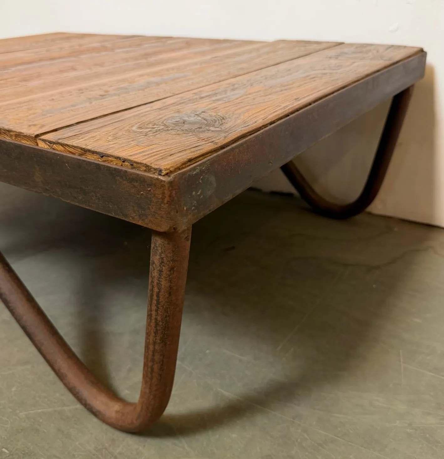Industrieller Vintage Couchtisch, 1960er