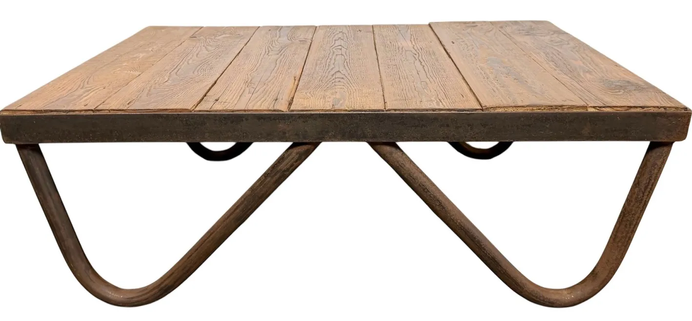 Industrieller Vintage Couchtisch, 1960er
