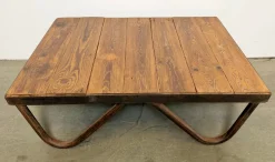 Industrieller Vintage Couchtisch, 1960er