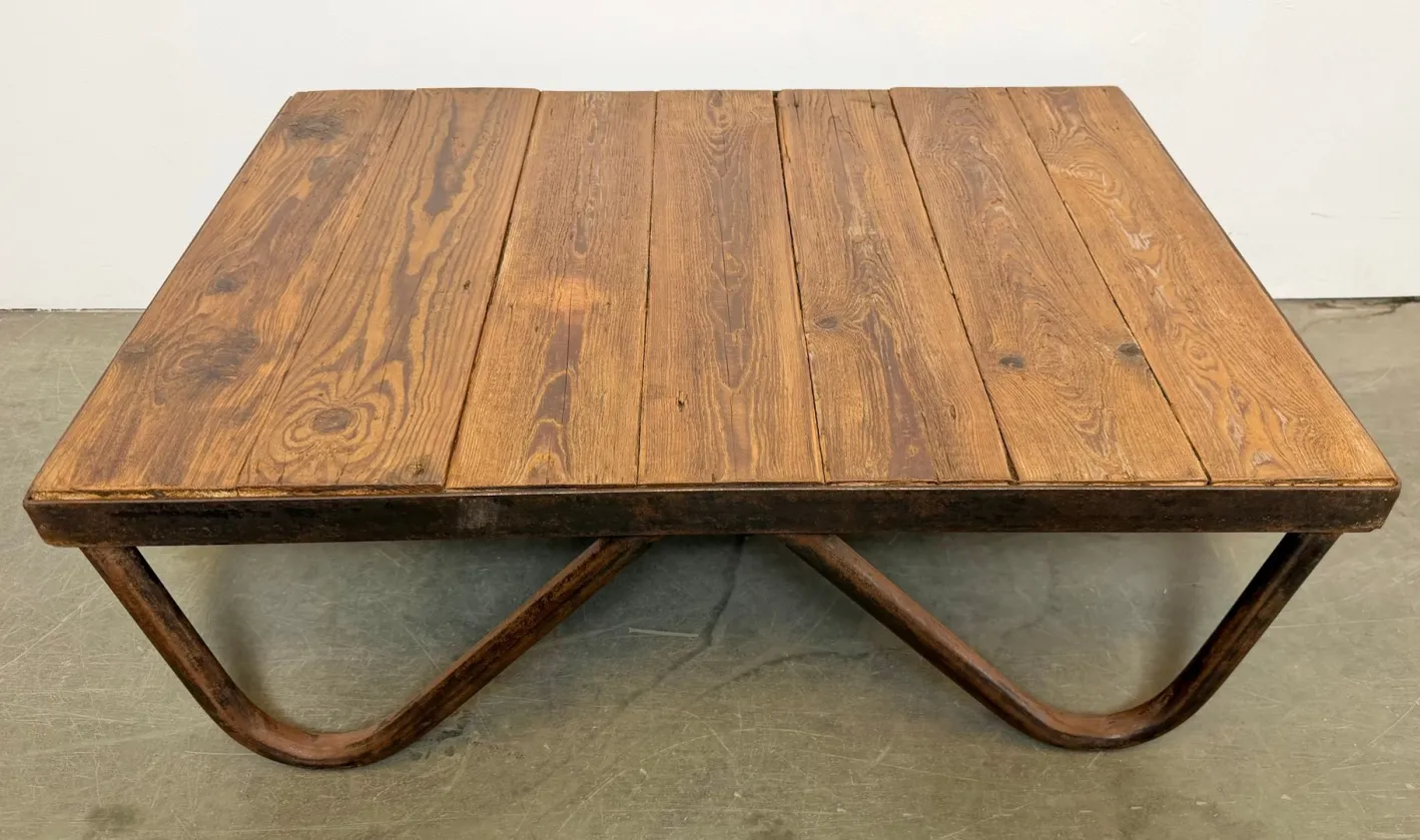 Industrieller Vintage Couchtisch, 1960er