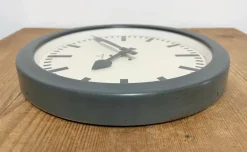 Industrielle Vintage Fabrikuhr von Siemens, 1950er