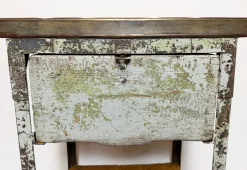 Industrielle Vintage Kommode aus Eisen, 1950er