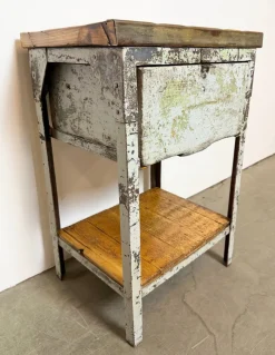 Industrielle Vintage Kommode aus Eisen, 1950er