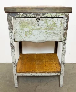 Industrielle Vintage Kommode aus Eisen, 1950er