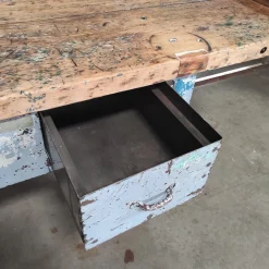 Industrielle Werkbank aus Metall