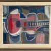 Ingemar Hammar, Gitarre, 1964, Öl auf Holz, gerahmt