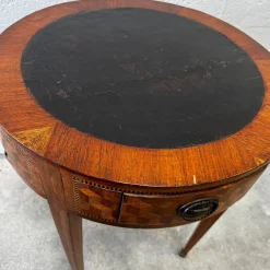 Intarsien Spieltisch im Louis XVI Stil, 1900er