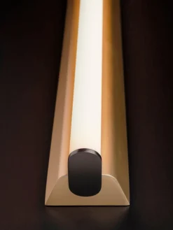 IP Metrop 325 Wandlampe aus satiniertem Graphit von Emilie Cathelineau