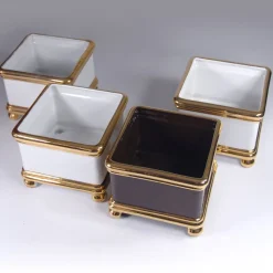 Italienische Blumentöpfe von Bellini, 4er Set