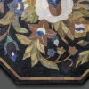 Italienische Florentiner Pietra Dura Marmor Tischplatte mit Steinintarsie
