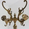 Italienische Garderobe aus Marmor & Messing, 1960er