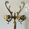 Italienische Garderobe im Hollywood Regency Stil aus Marmor