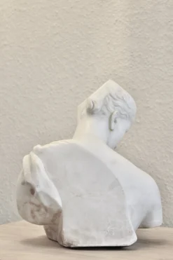Italienische Grand Tour Psyche of Capua Torso Skulptur aus geschnitztem Marmor, 1800er