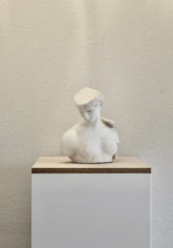 Italienische Grand Tour Psyche of Capua Torso Skulptur aus geschnitztem Marmor, 1800er