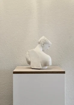 Italienische Grand Tour Psyche of Capua Torso Skulptur aus geschnitztem Marmor, 1800er