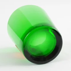 Italienische grüne Mid-Century Gläser von Byrrh, 6er Set