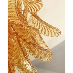 Italienische italienische Felci Murano Glas Wandlampe von Simoeng