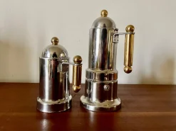 Italienische Kaffeemaschine & Wasserkocher von Vev Vigano Kontessa, 1980er, 2er Set