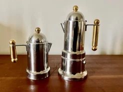 Italienische Kaffeemaschine & Wasserkocher von Vev Vigano Kontessa, 1980er, 2er Set
