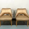 Italienische Mid-Century Schlafzimmer Stühle, 1950er, 2er Set