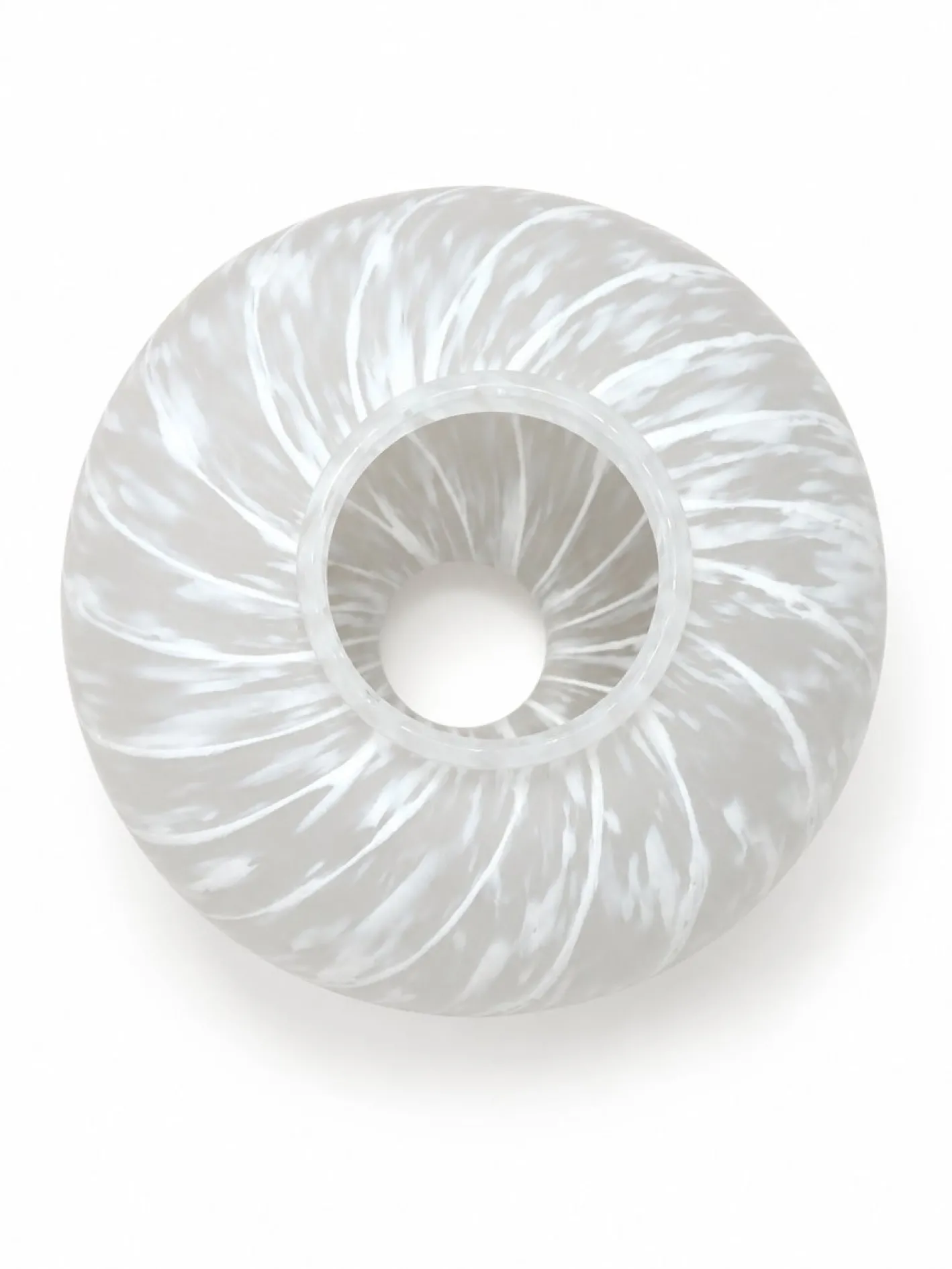 Italienische Mid-Century Wandleuchte aus Messing & Muranoglas von Vetreria Lag, 1970er