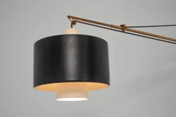 Italienische Modell 2061 Wandlampen von Gaetano Sciolari für Stilnovo, 1954, 2er Set