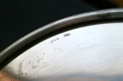 Italienische Murano Schale aus Zanfirico Glas & Silber von Barovier & Toso, 1950er