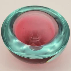 Italienische Murano Schale von Flavio Poli, 1950er