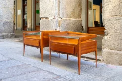 Italienische Nachttische von La Permanente Mobili Cantù, 1960er, 2er Set