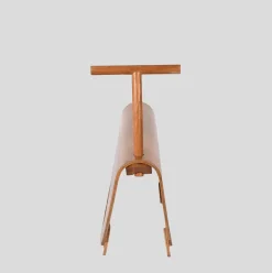 Italienischer Astolfo Kinder Schaukelstuhl aus gebogenem Schichtholz von Peppe de Giuli für Design M, 1979