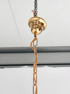 Italienischer Cascata Kronleuchter mit Murano Tropfen, 1970er