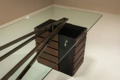 Italienischer Cavour Schreibtisch von Carlo Mollino für Zanotta, 1949