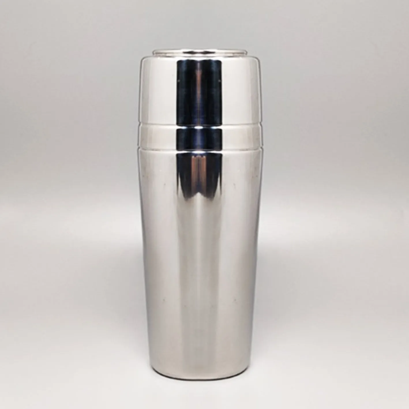 Italienischer Cocktailshaker mit Eiskübel von Mepra, 1970er, 3er Set