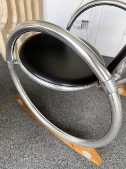 Italienischer Dondolo Schaukelstuhl von Verner Panton für Ycami, 1990er