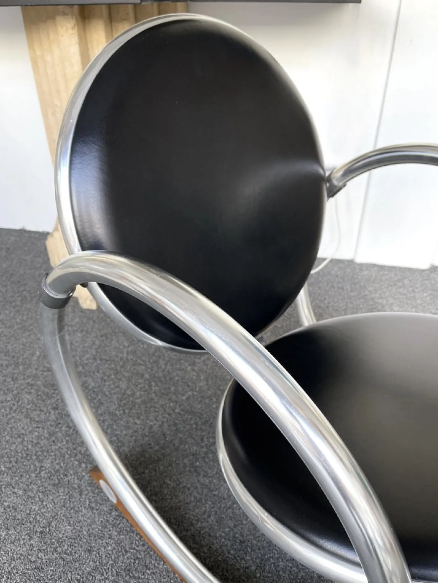 Italienischer Dondolo Schaukelstuhl von Verner Panton für Ycami, 1990er