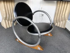 Italienischer Dondolo Schaukelstuhl von Verner Panton für Ycami, 1990er