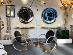 Italienischer Dondolo Schaukelstuhl von Verner Panton für Ycami, 1990er