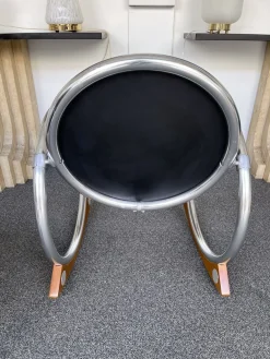 Italienischer Dondolo Schaukelstuhl von Verner Panton für Ycami, 1990er