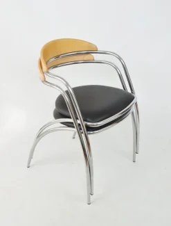 Italienischer Effezeta Stuhl, 1970er