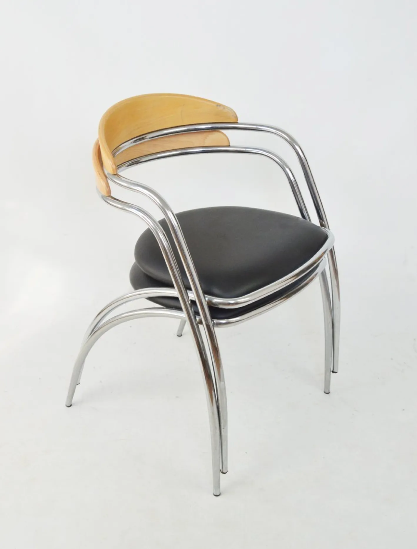 Italienischer Effezeta Stuhl, 1970er
