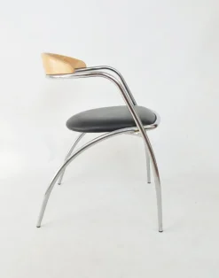 Italienischer Effezeta Stuhl, 1970er