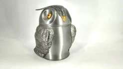 Italienischer Eiskübel in Eulen-Optik, 1960er