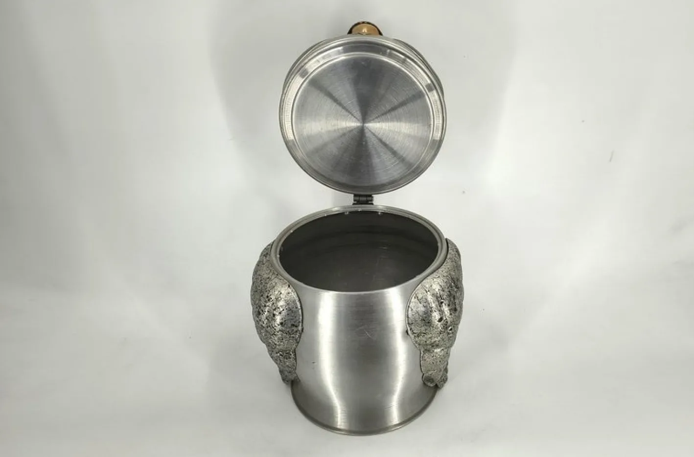 Italienischer Eiskübel in Eulen-Optik, 1960er