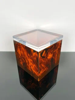 Italienischer Eiskübel in Schildpatt-Optik, 1970er